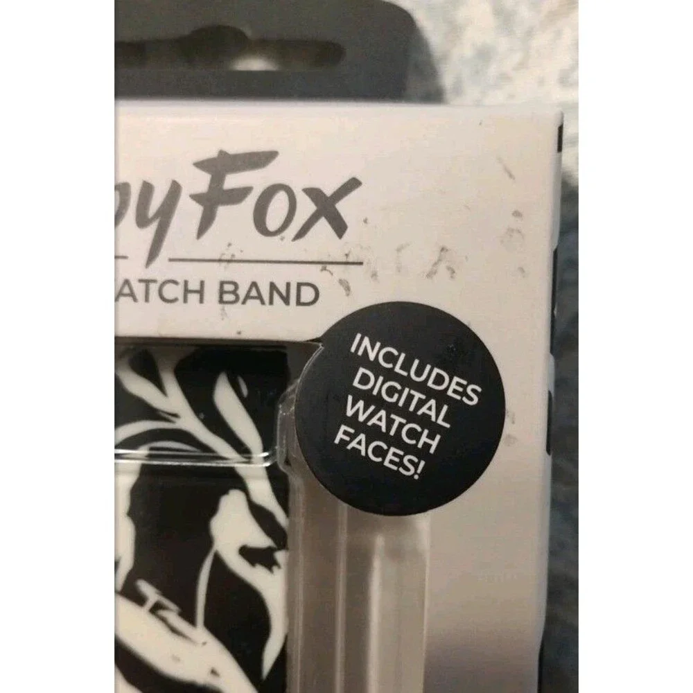 New MobyFox Smartwatch Band One Size Fits All Apple Watch midnight Flora Style